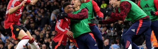 开云体育APP下载-【英超】奇迹之子阿马德造点+绝杀，曼联2-1逆转曼城